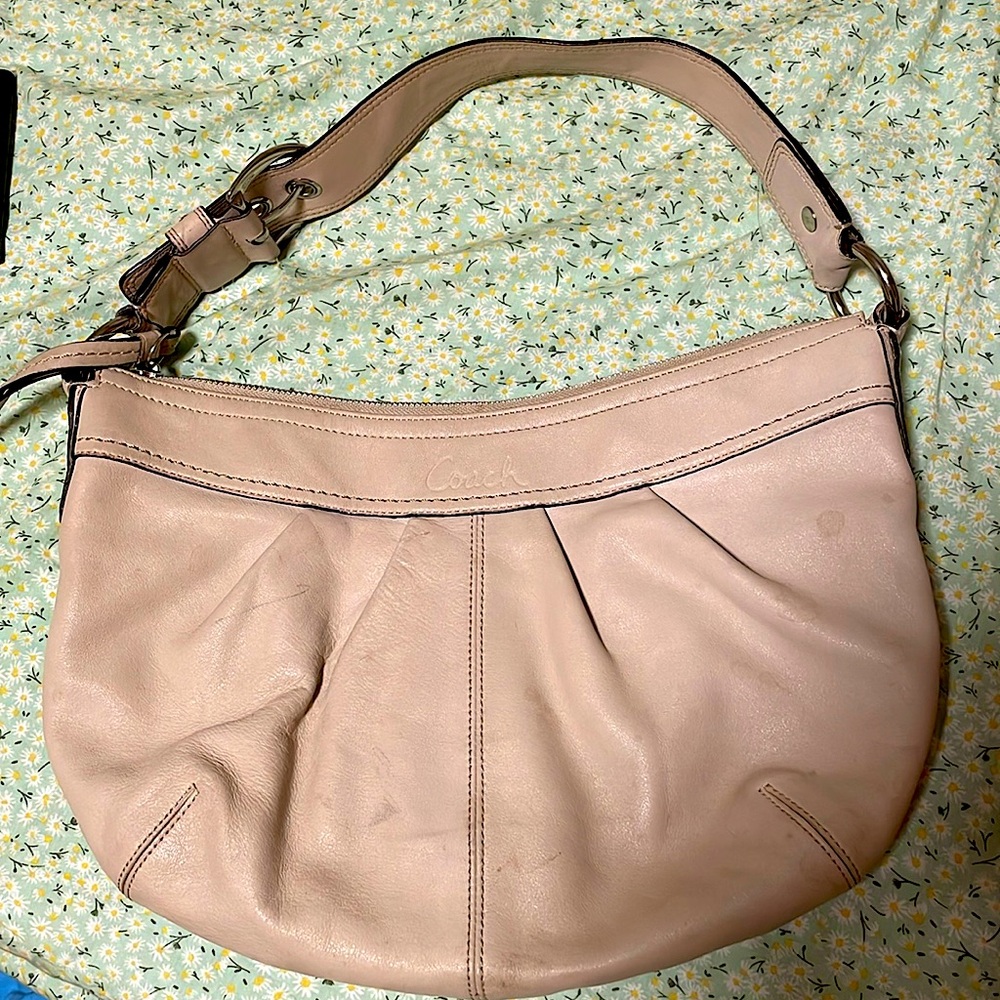 Coach Leather shoulder bag